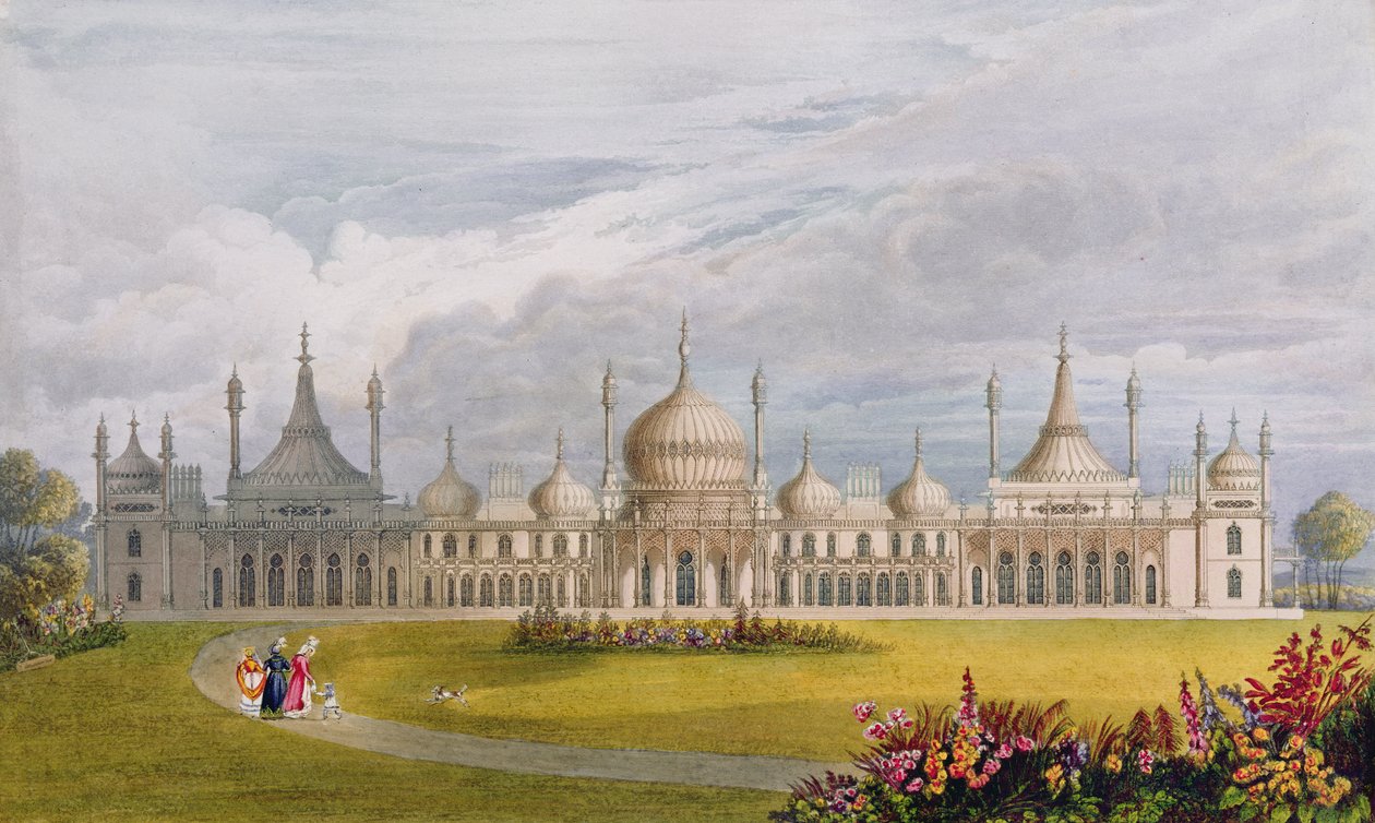 Pavilhão Real de Brighton, século XIX de English School