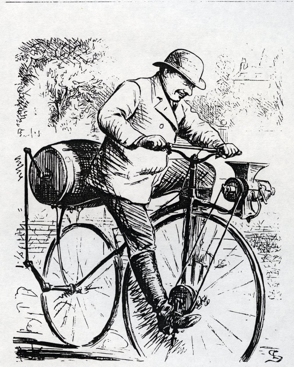 Chame-lhe um brinquedo de fato !, desenhos animados de &39;Punch&39;, 1869 de English School