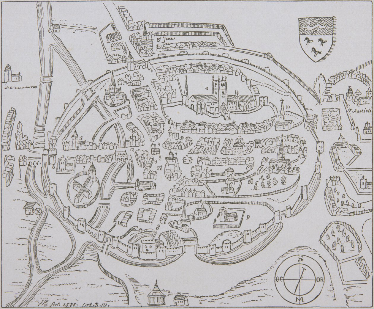 Canterbury, 1588 de English School