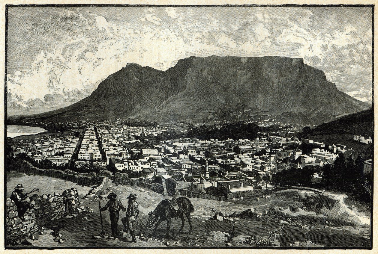 Cape Town, de "A Vida e os Tempos da Rainha Victoria", de Robert Wilson de English School