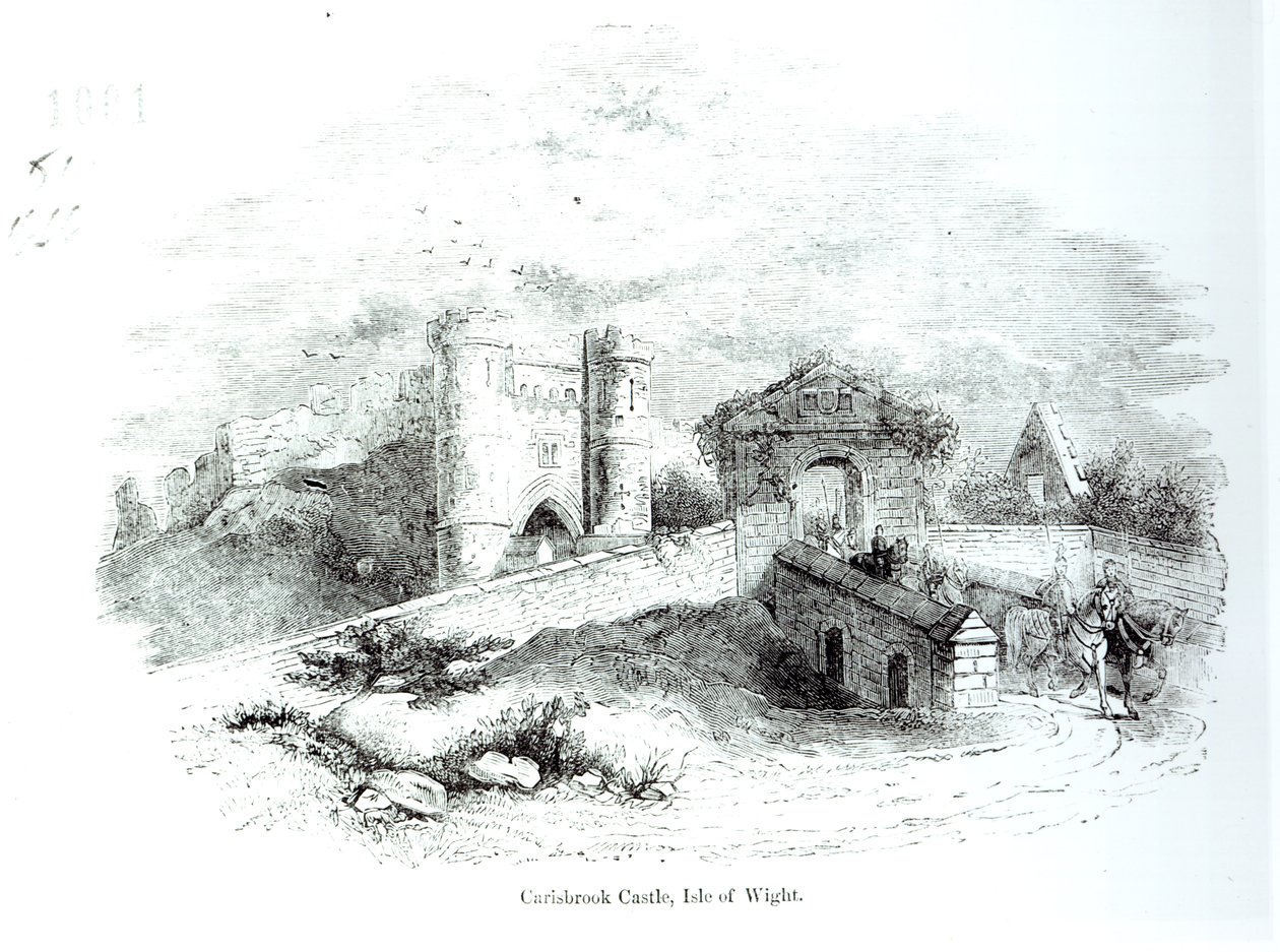 Castelo de Carisbrook, Ilha de Wight de English School