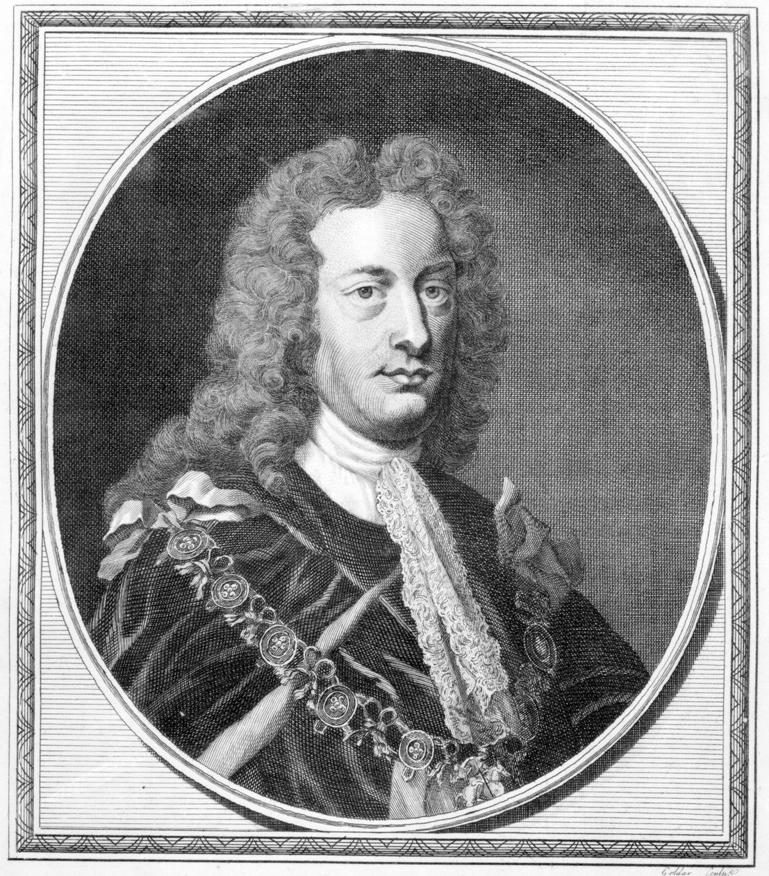 Charles Spencer, 3º Conde de Sunderland, gravado por John Golder, 1784 de English School