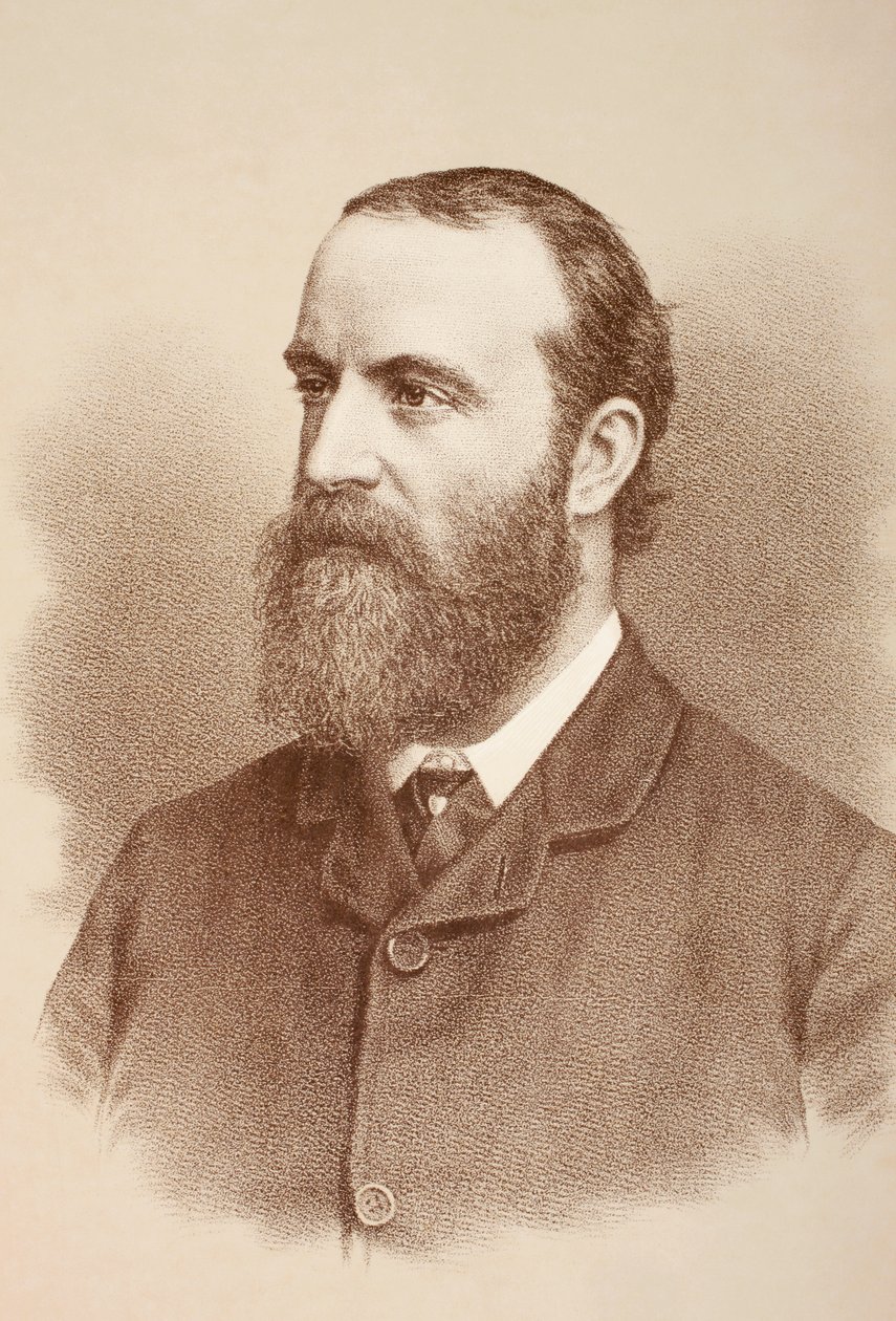 Charles Stewart Parnell, c.1890 de English School