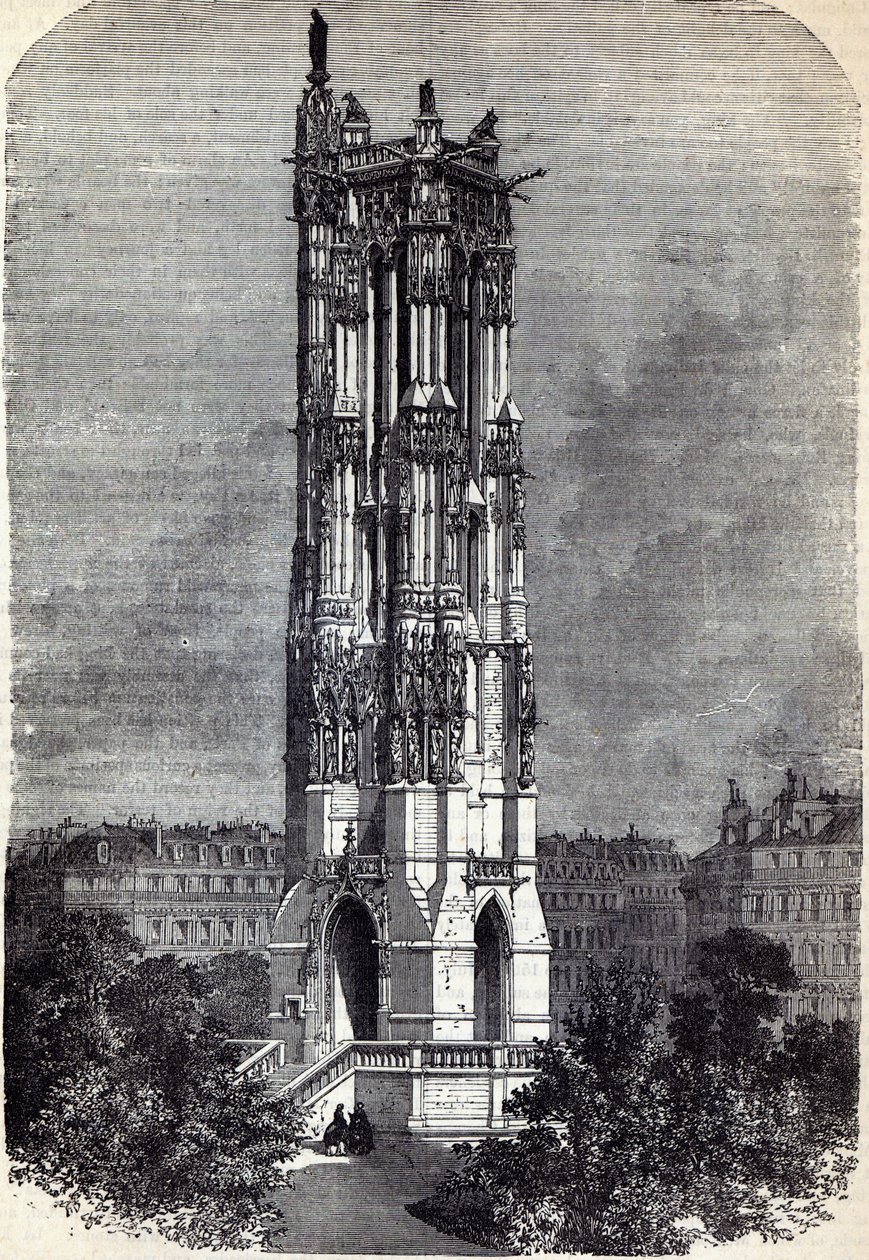 Igreja de São Jacques de la Boucherie, Paris, que realizou sessões da Assembleia Nacional de English School