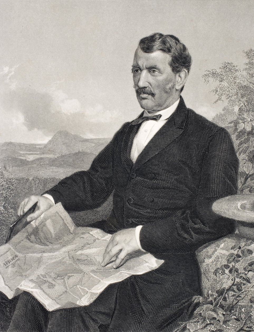 David Livingstone (1813-73) de English School