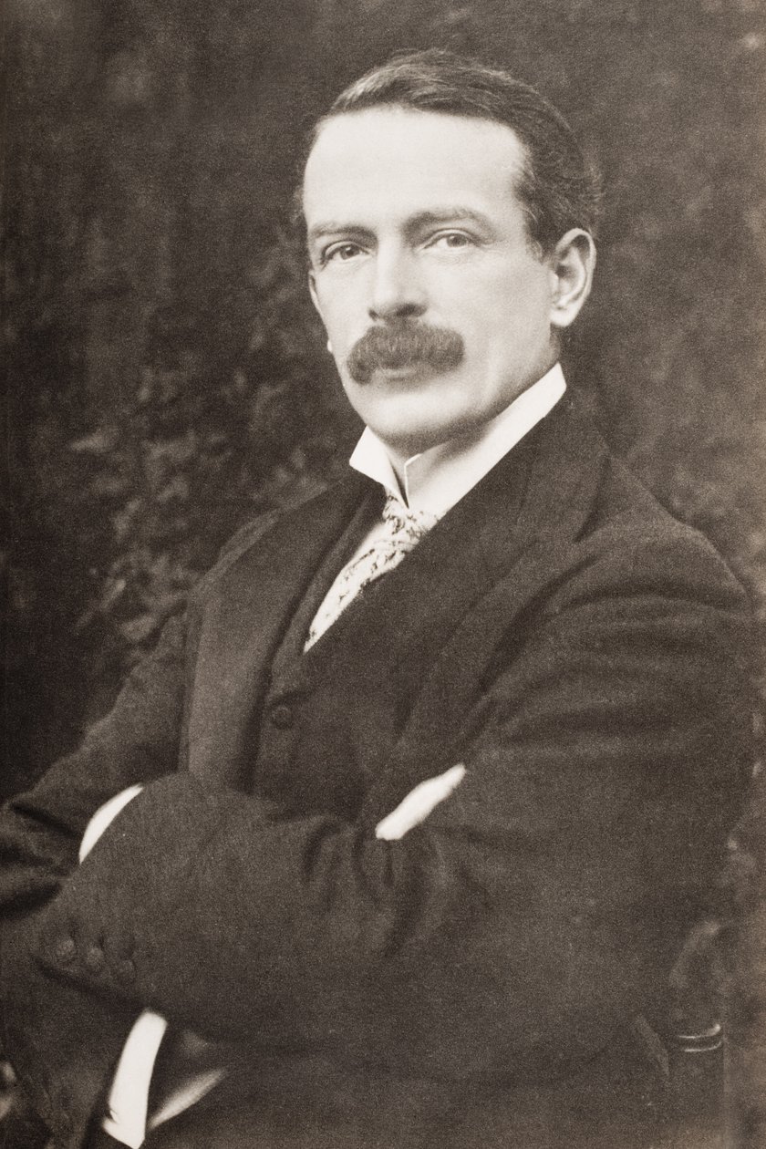 David Lloyd George, ilustração de &39;King Edward and his Times&39; de Andre Maurois, publicada em 1933 (impressão) de English School