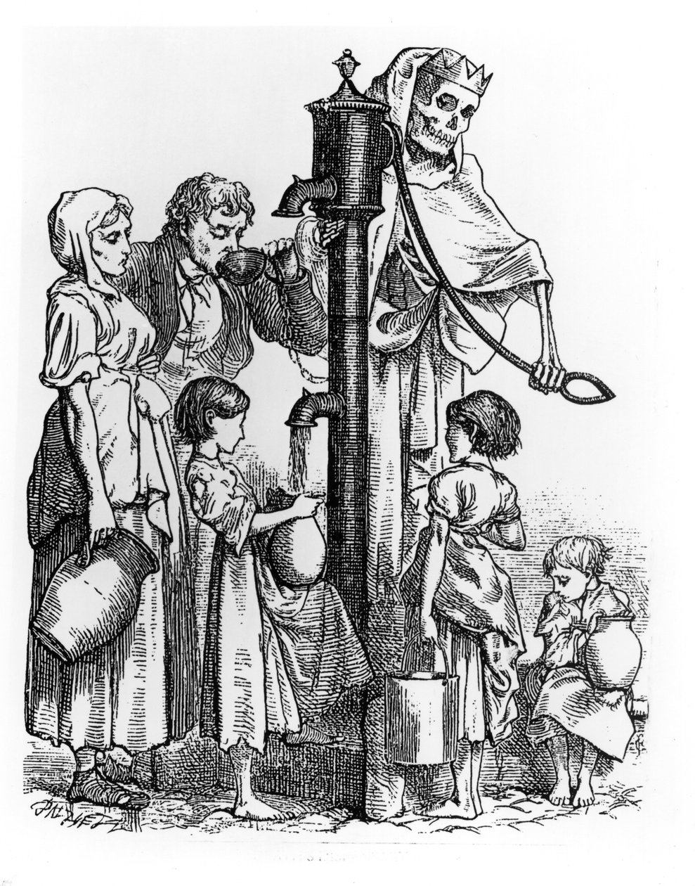 Dispensário da morte, 1830 de English School