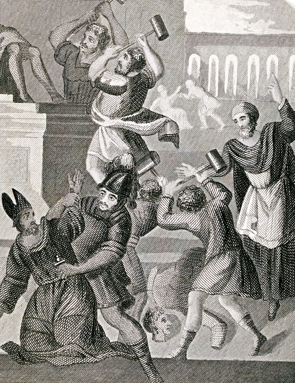 Destruição do templo de Baal de English School