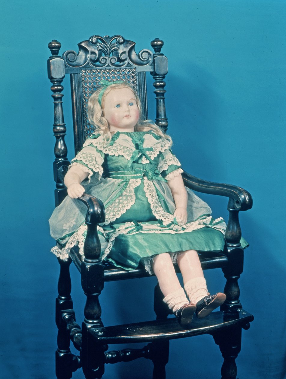 Boneca, provavelmente feita por Charles Marsh, 1865 (cera) de English School