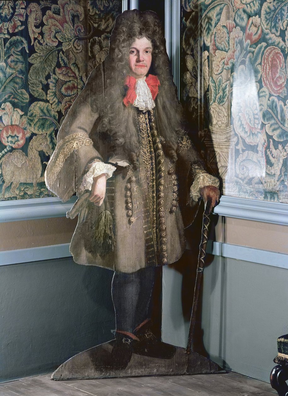 Figura do tabuleiro dum manequim, c.1690 de English School