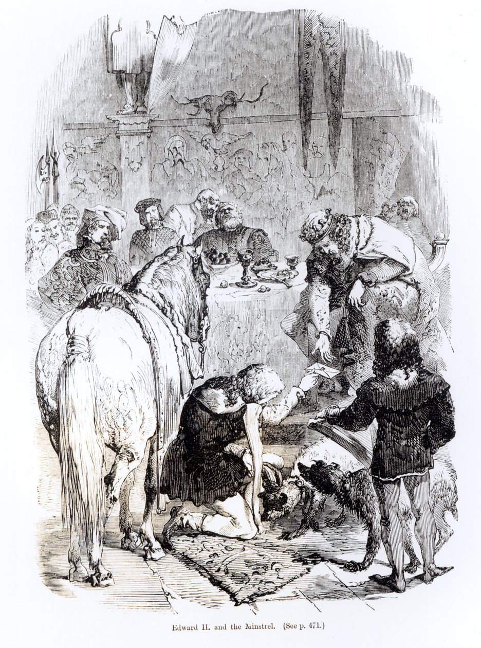 Edward II (1284-1327) e o Minstrel de English School