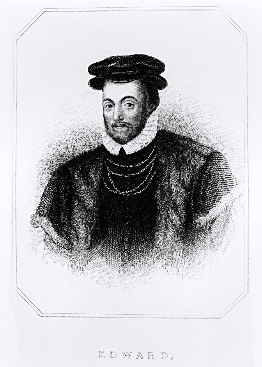 Edward North (1496-1564) de &39;British Retratos Lodge&39;, 1823 de English School