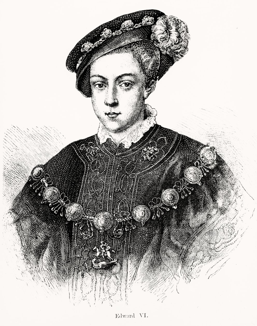 Edward VI (1537-1553) de English School