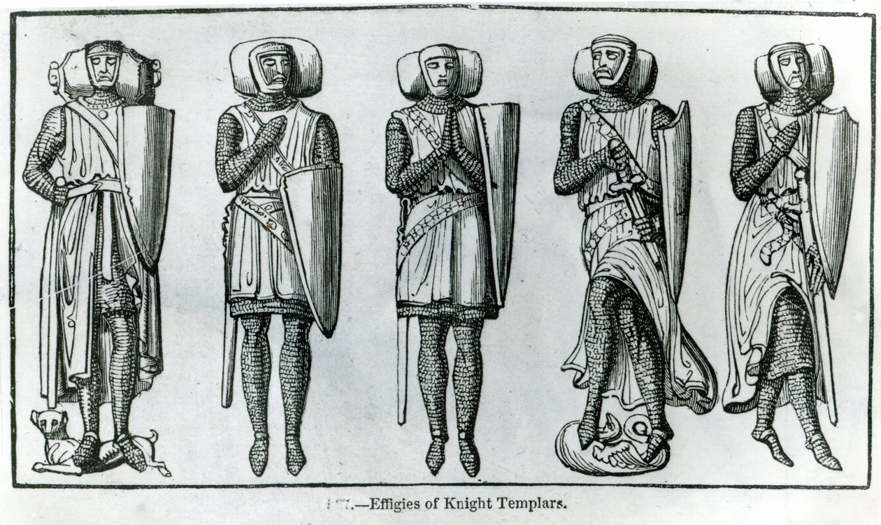 Efígies dos Cavaleiros Templários de English School
