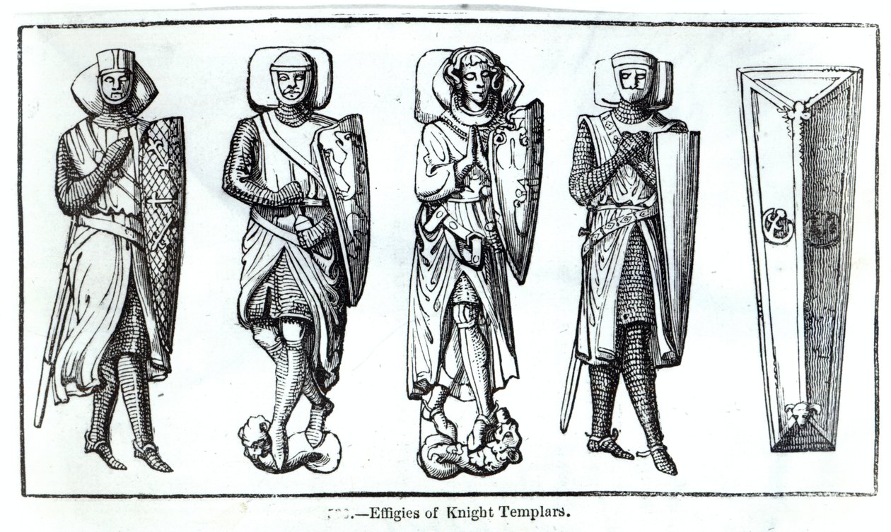 Efígies dos Cavaleiros Templários de English School