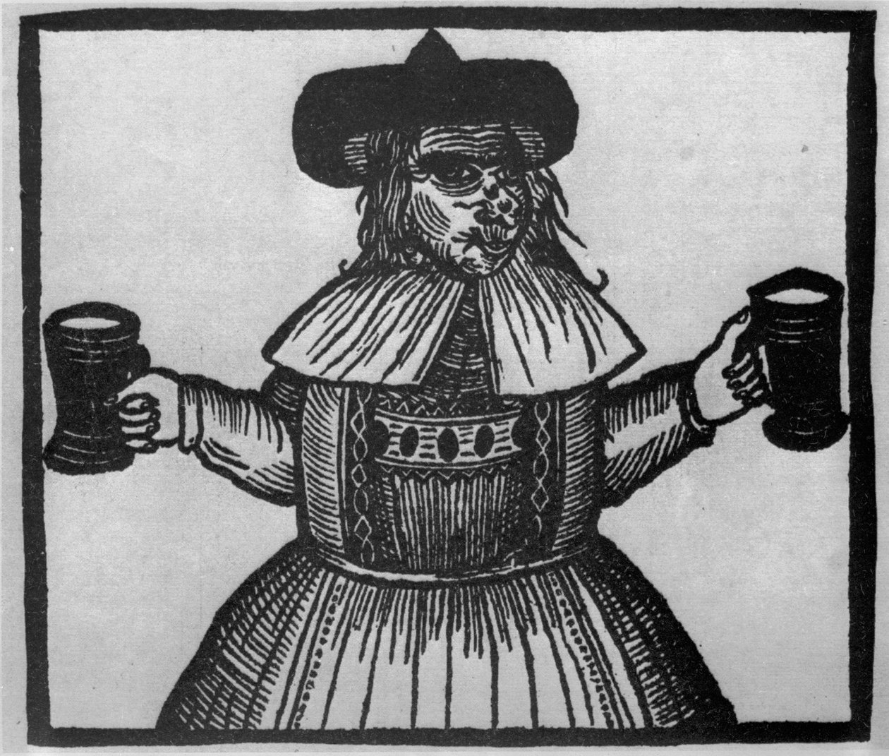 Elinour Rummin, fornecedora de Pimlico Ale, c.1609 de English School