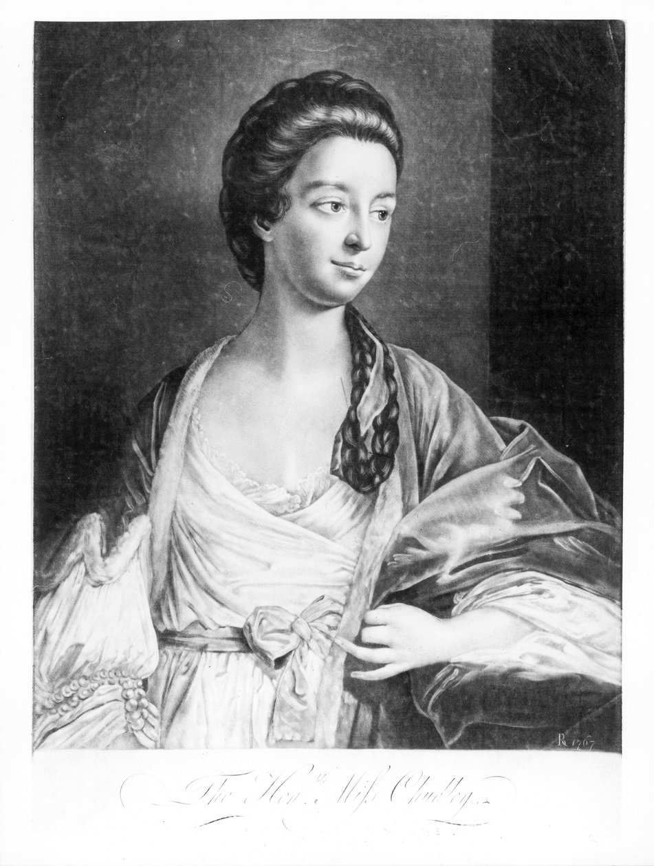 Elizabeth Chudleigh (1720-88) Condessa de Bristol e Duquesa de Kingston de English School