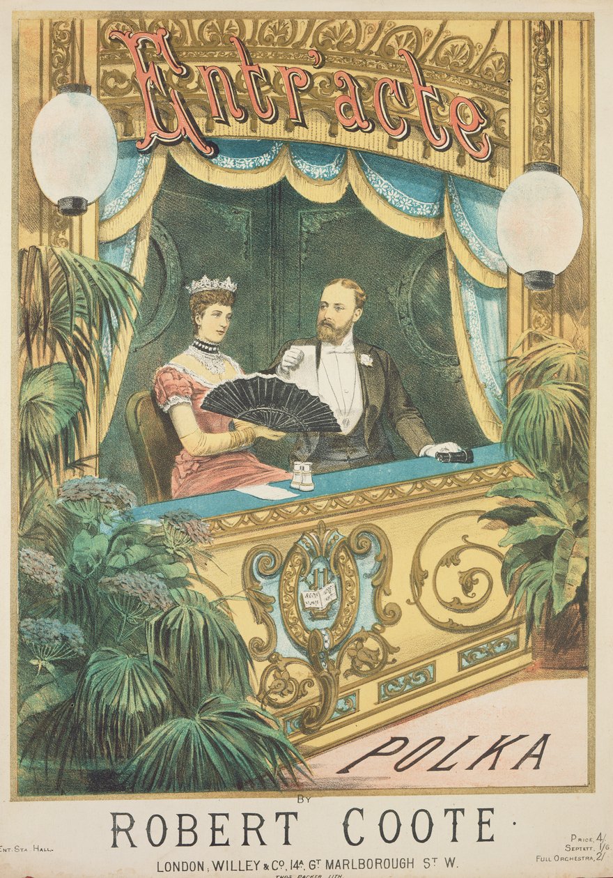 Entr&39;acte, Polka de Robert Coote de English School