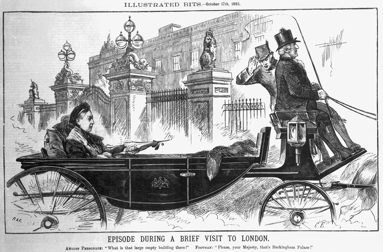 Episódio Durante uma Breve Visita a Londres, 17 de outubro de 1885 de English School