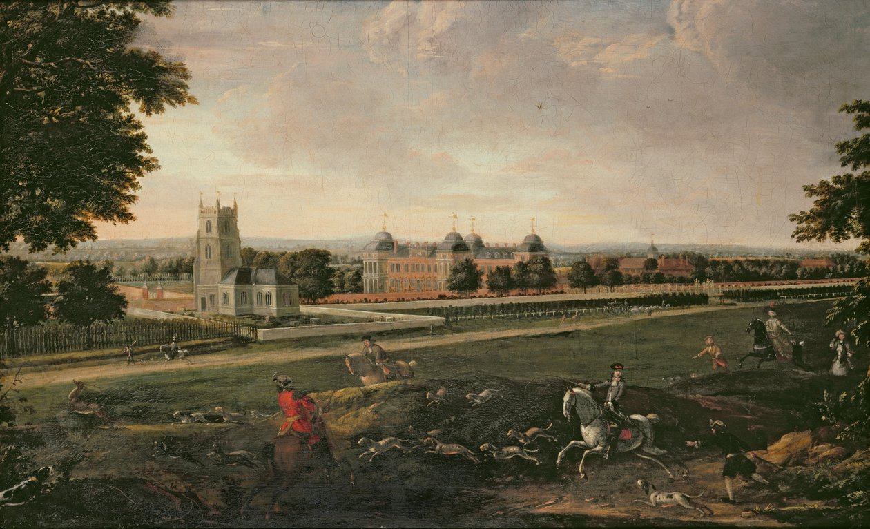 Euston Hall e Igreja de English School