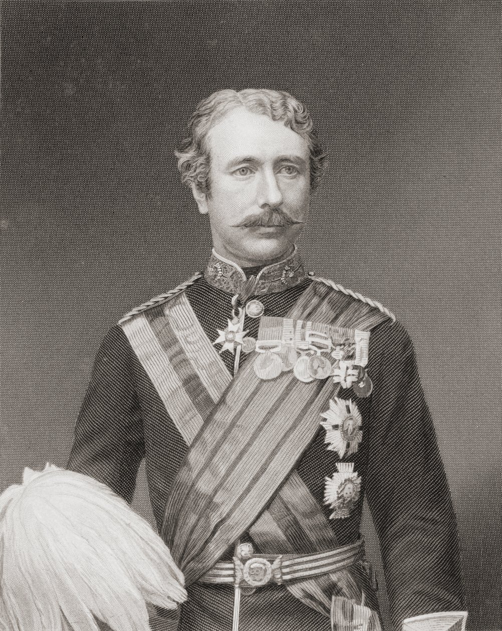 Marechal-de-campo Garnet Joseph Wolseley, 1º Visconde Wolseley, 1883 de English School