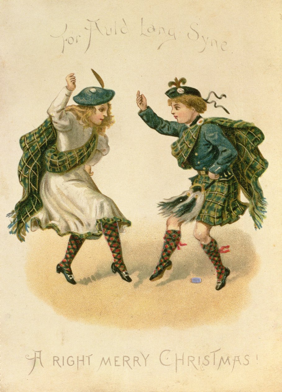 &39;Para Auld Lang Syne - um direito Merry Christmas&39; de English School