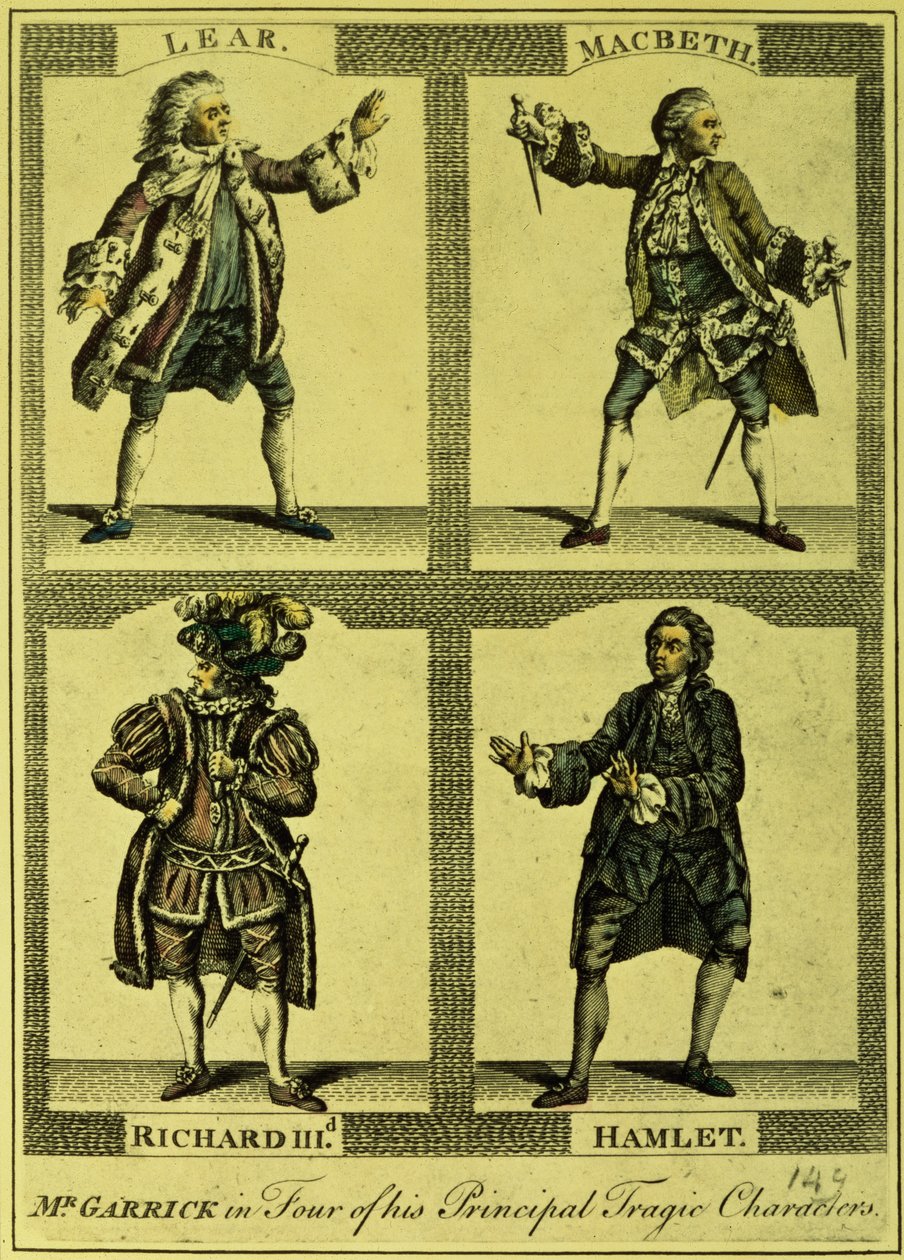 Quatro papéis trágicos de English School