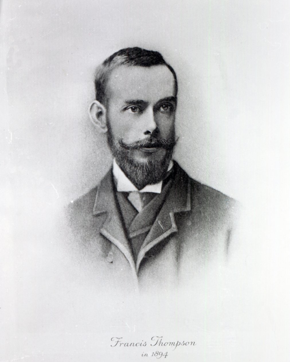 Francis Thompson, gravado por Emery Walker, 1894 de English School