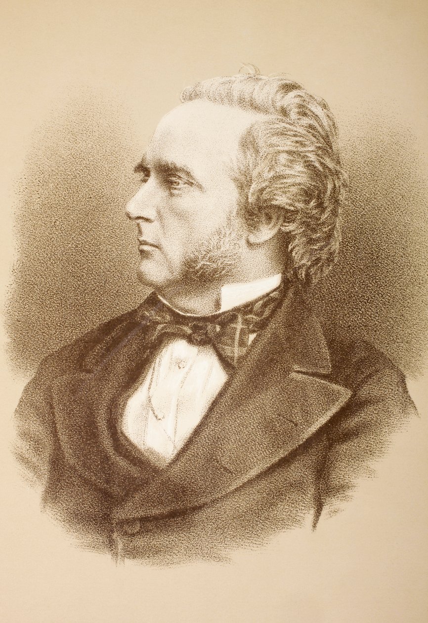 George John Douglas Campbell, oitavo duque de Argyll, cerca de 1890 de English School