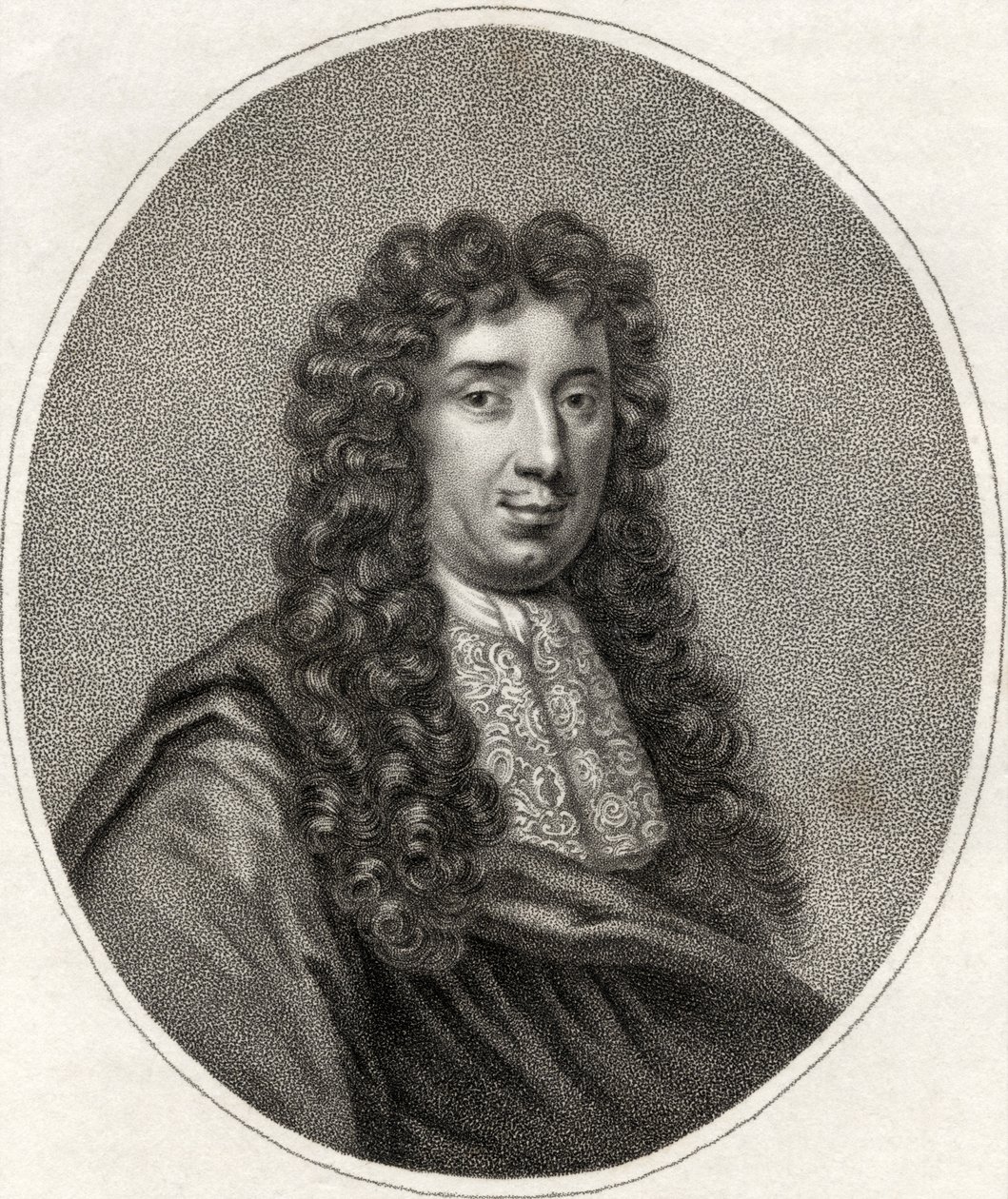 George Savile, gravado por Bocquet, ilustração de &39;Um catálogo de autores reais e nobres, volume III&39;, publicado em 1806 de English School