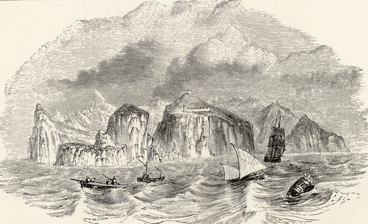 Ilustração de &39;Journal of Researches&39;, de Charles Darwin (1809-82), publicada em Londres, 1890 de English School