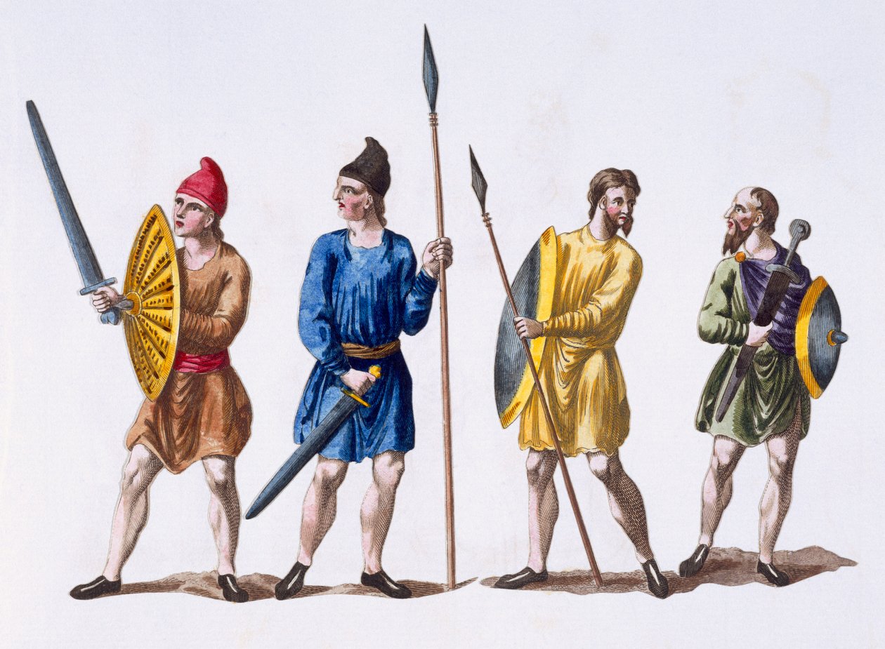 Habitantes da Grã-Bretanha de English School