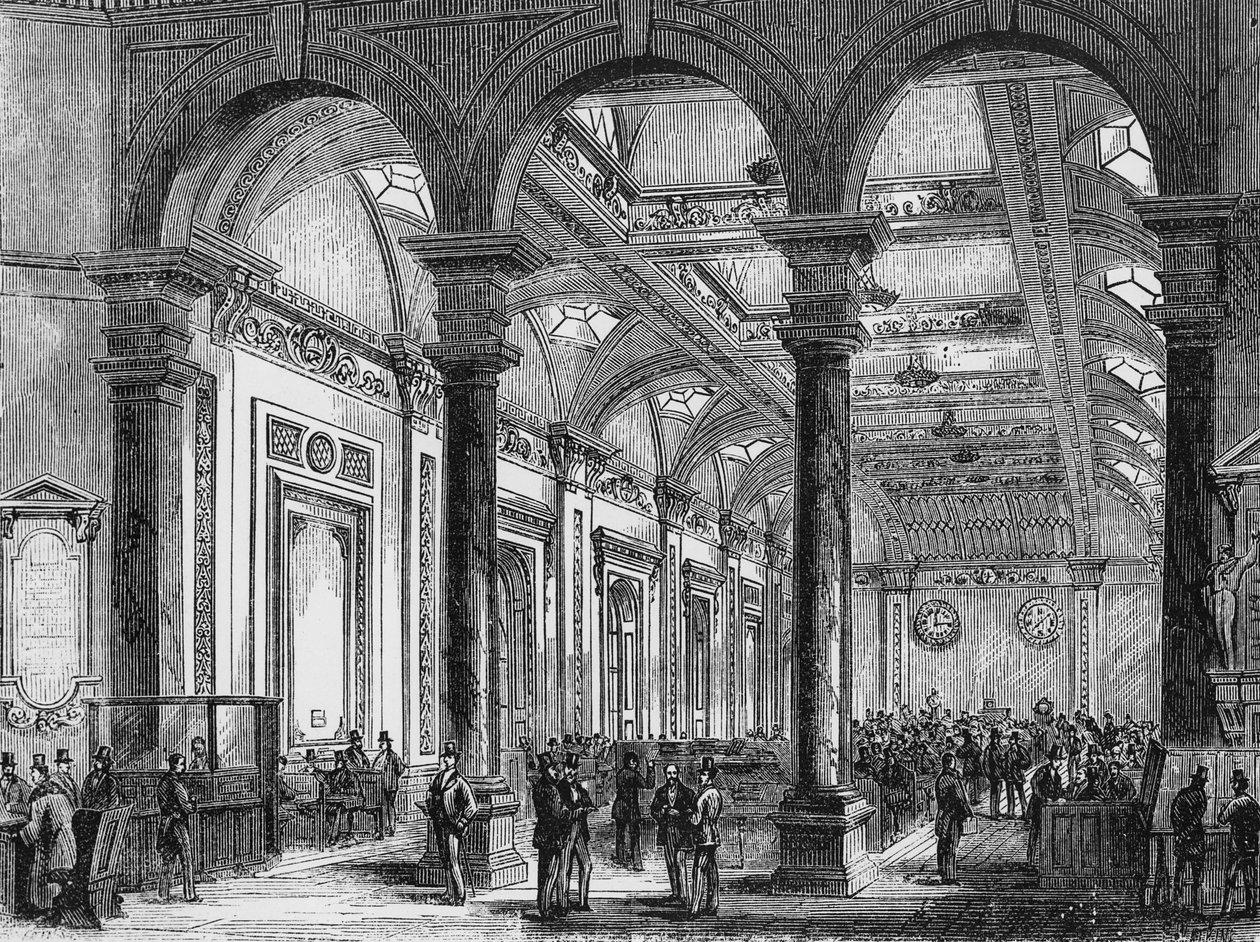 Interior do Lloyd&39;s de Londres de English School
