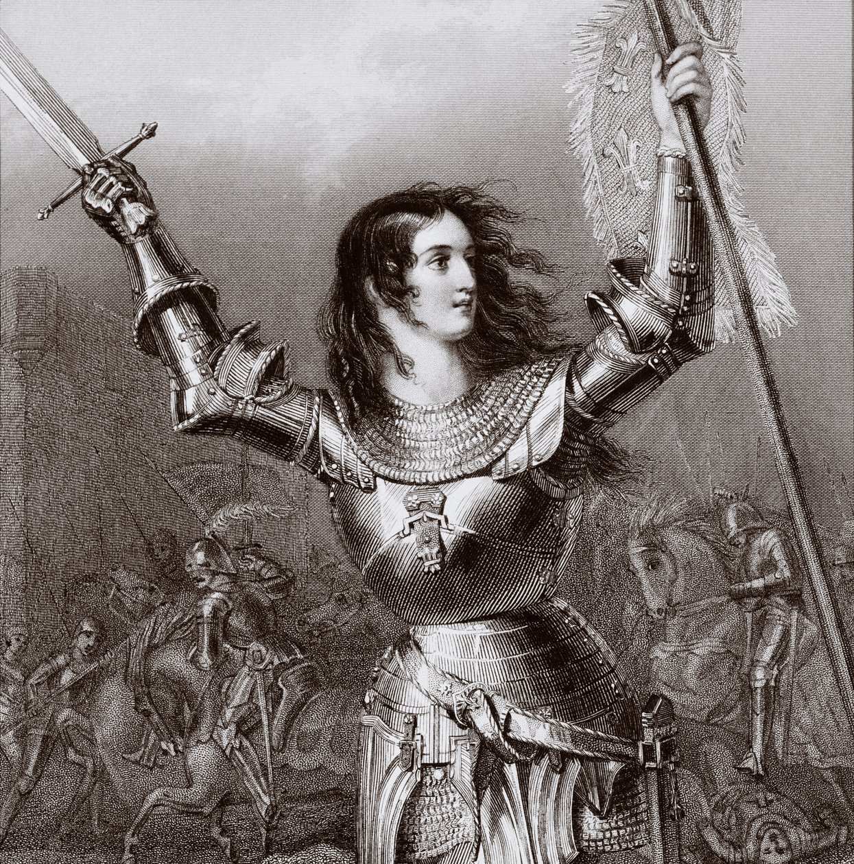 Joana d&39;Arc (c.1412-31), c.1845 de English School