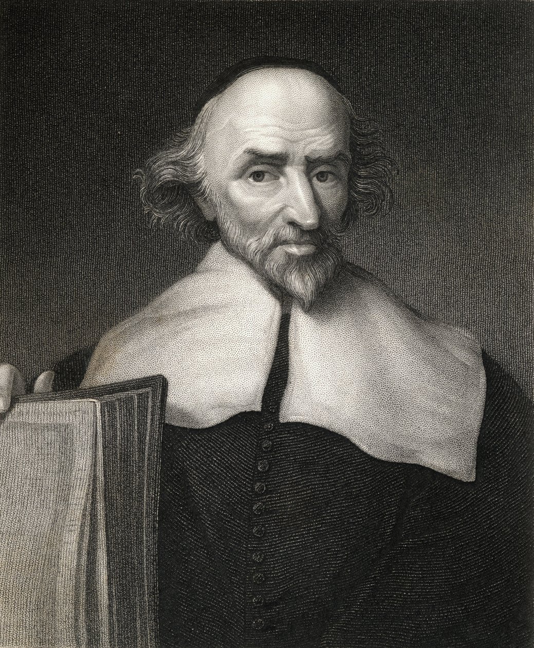 John Knox (c.1514-72) da &39;Galeria de Retratos&39;, publicado em 1833 de English School