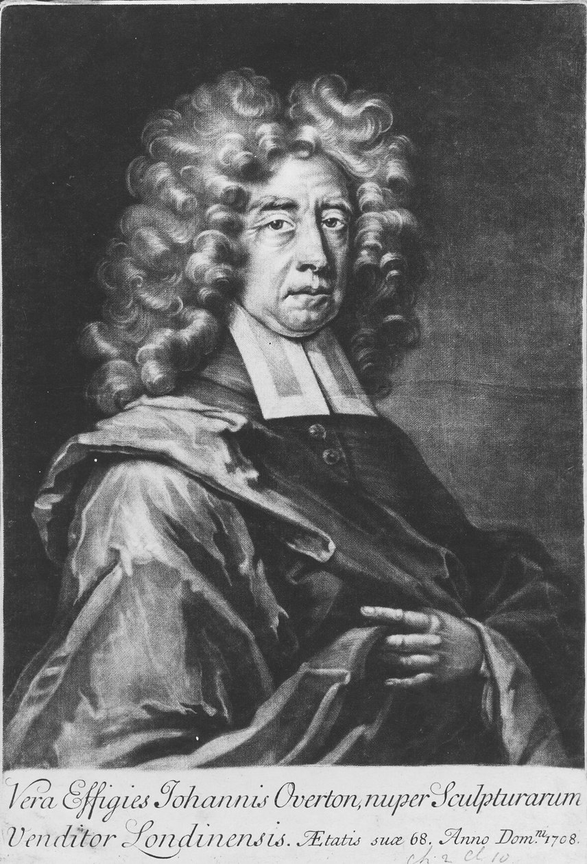 John Overton, 1708 (mezzotint) de English School