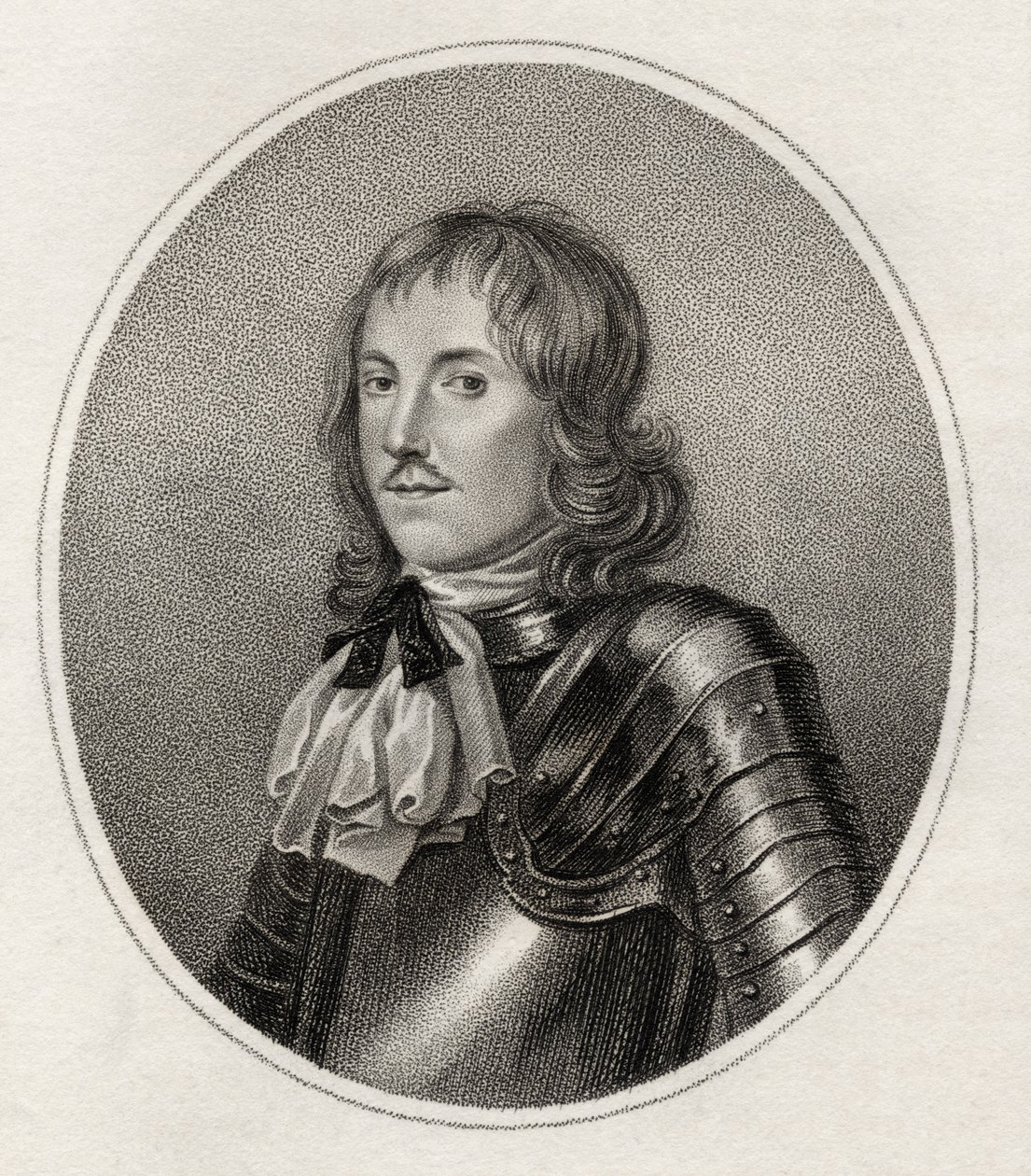 John Robartes, ilustração de "Um catálogo de autores reais e nobres, volume III", publicado em 1806 de English School