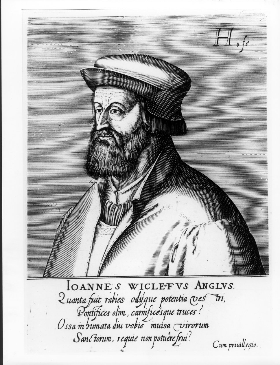 John Wycliffe (c.1330-84) de English School