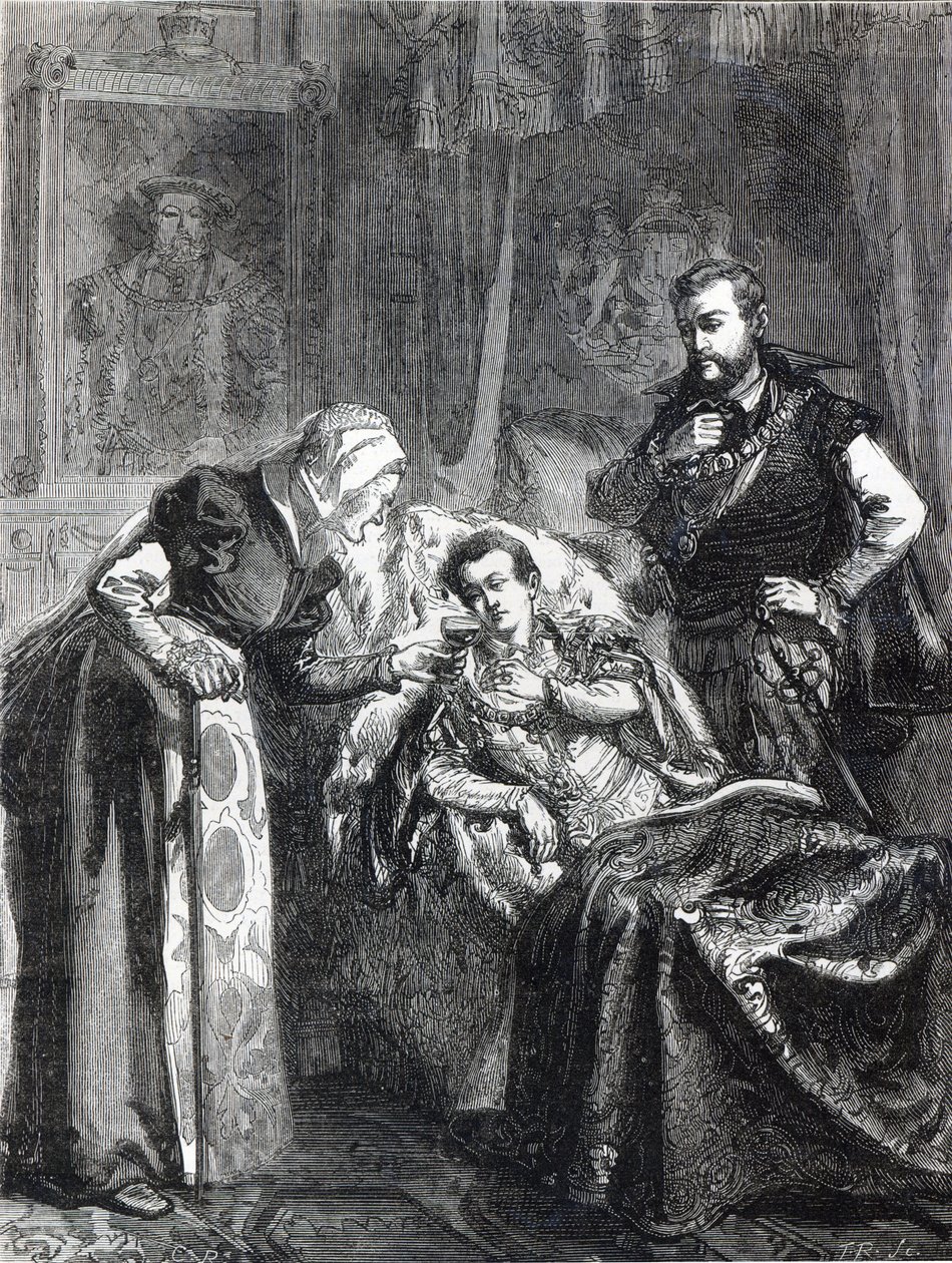 O último médico do rei Edward VI de English School