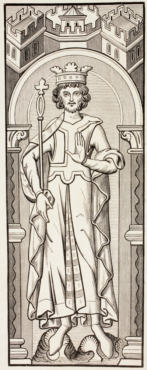 Rei Filipe III da França, c.1880 de English School