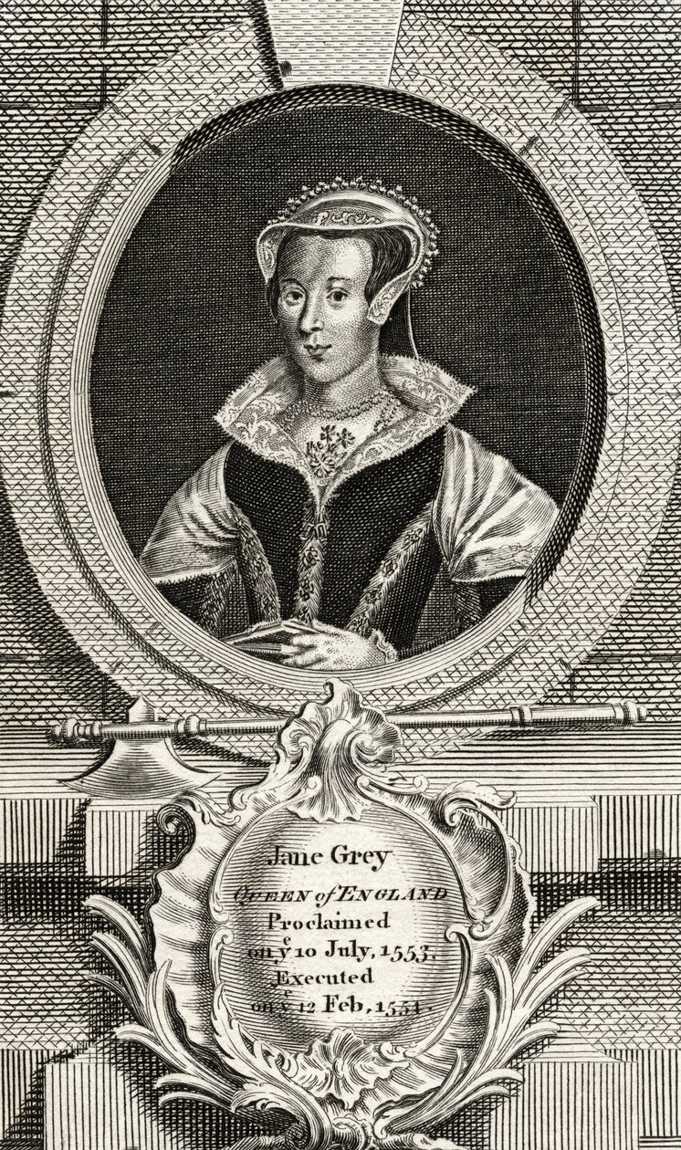 Lady Jane Grey (1537-1554) de English School