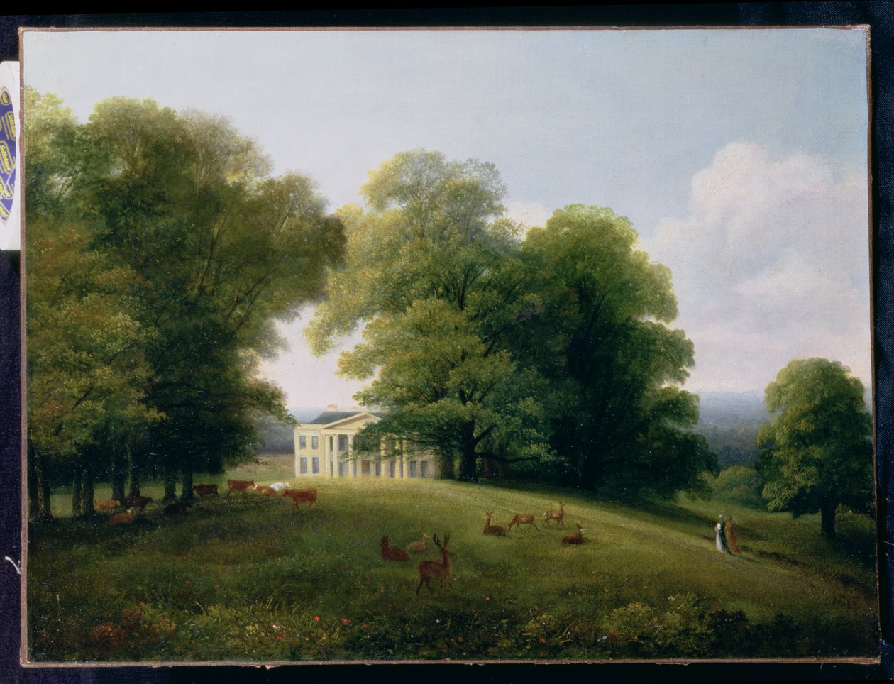 Paisagem, c.1850 de English School