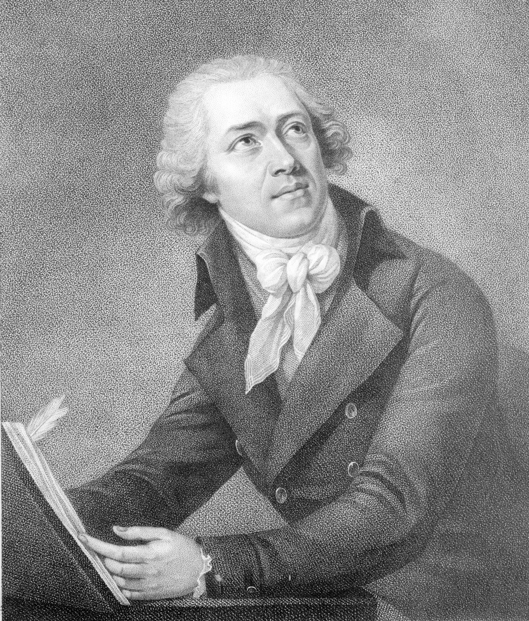 Leopold Kozeluch, gravado por William Ridley, 1797 de English School
