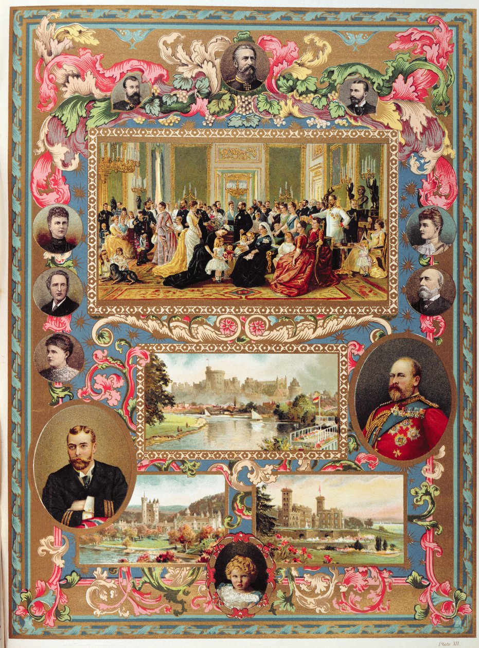 Vida da Rainha Vitória, da Edição Jubileu &39;The Illustrated London News&39; de English School