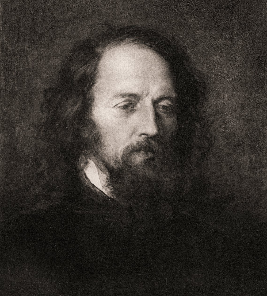 Lorde Alfred Tennyson (1809-92) de English School