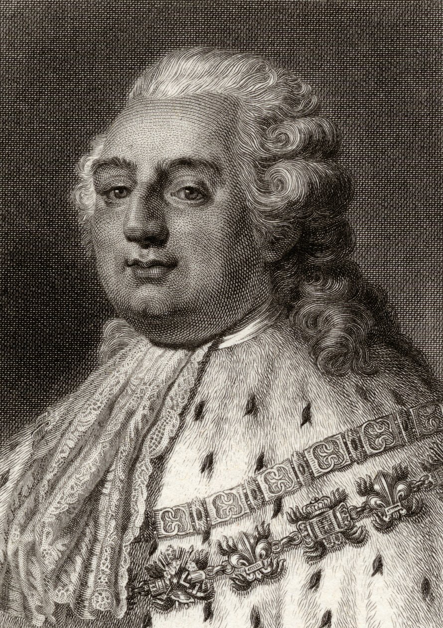 Luís XVI (1754-93), rei da França de English School