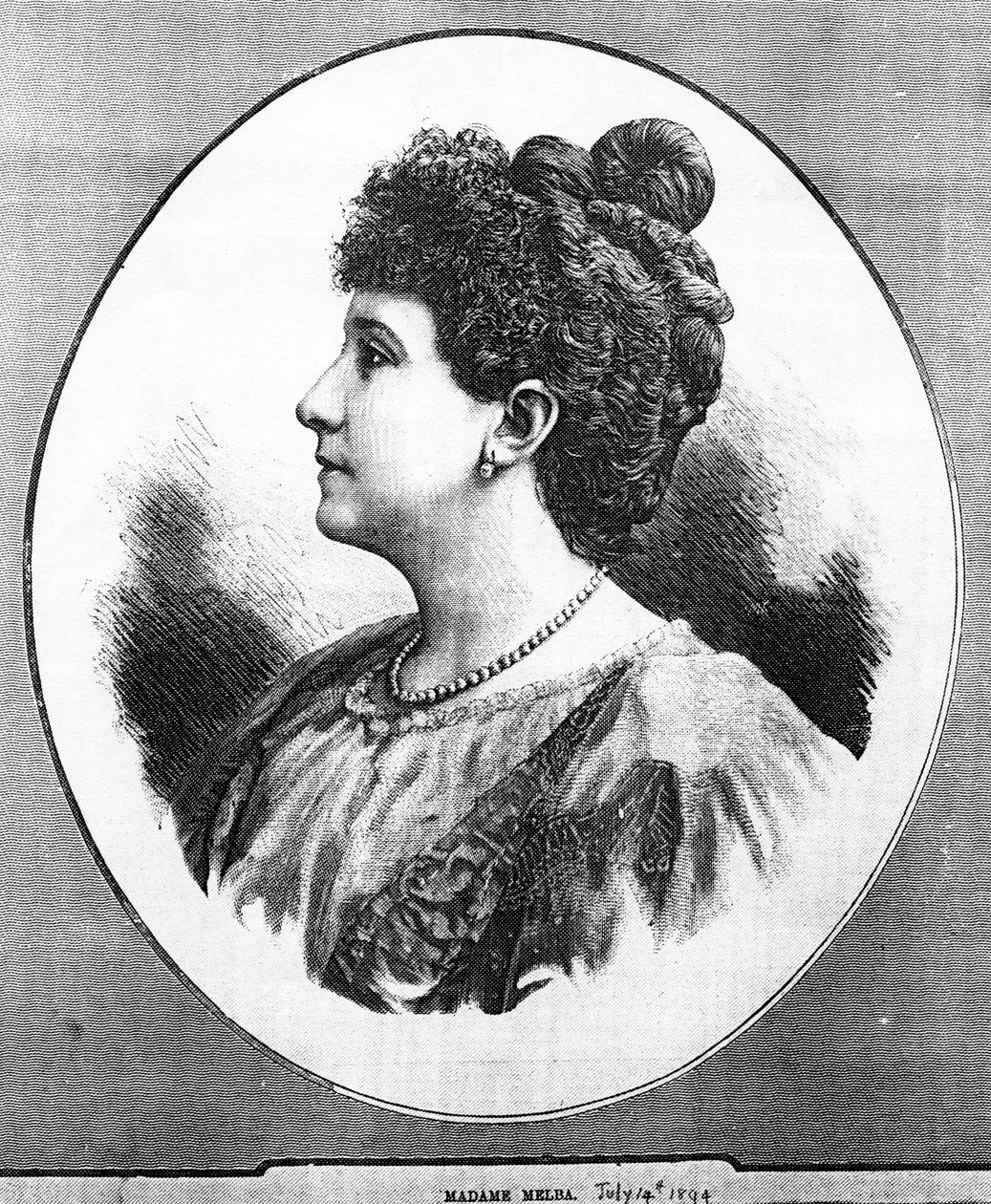 Madame Melba, 1894 de English School