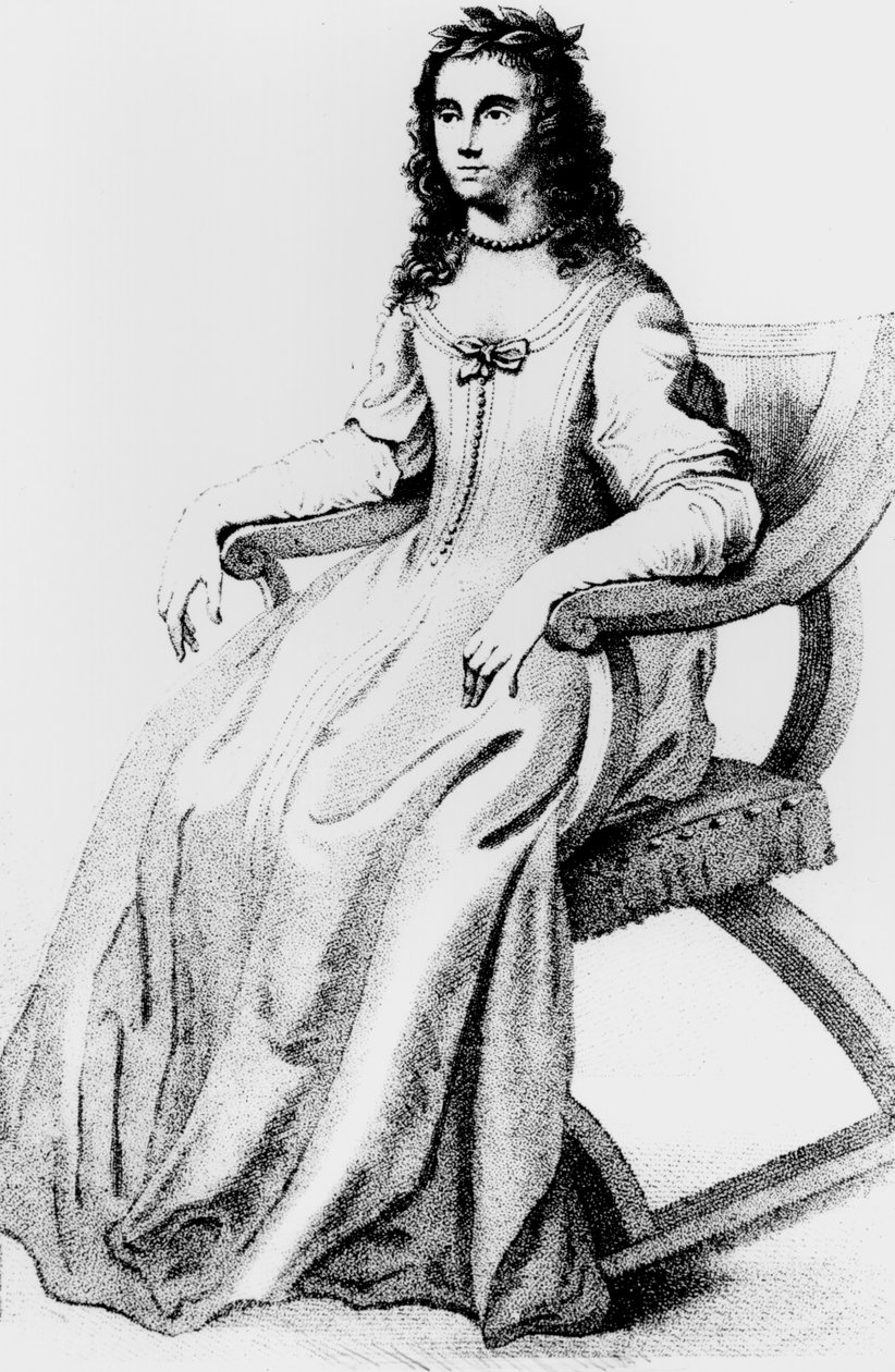 Margaret Cavendish, Duquesa de Newcastle (1624-74) de English School