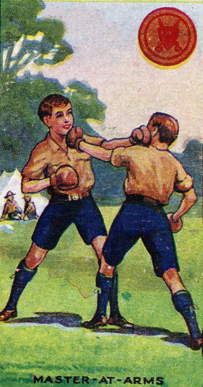 Distintivo do Escoteiro &39;Mestre de Armas&39;, 1923 de English School