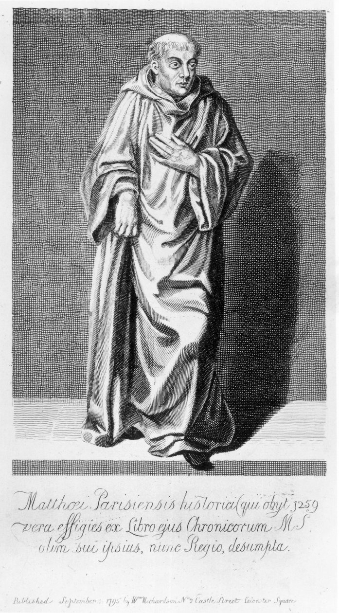 Matthew Paris, 1795 de English School